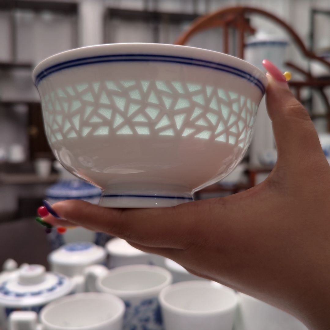 陶瓷晴日5寸饭碗一个