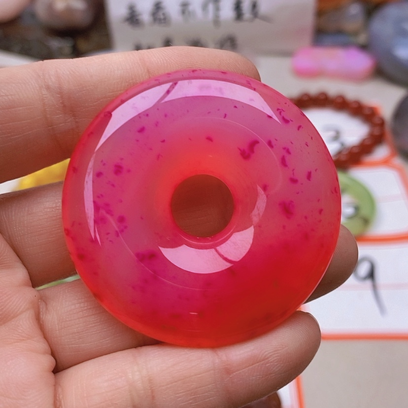 【闪购商品】未镶嵌玛瑙/玉髓珠宝半成品玉*子