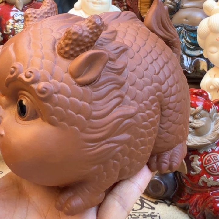摆件陶紫砂茶宠微瑕摆件wwwww