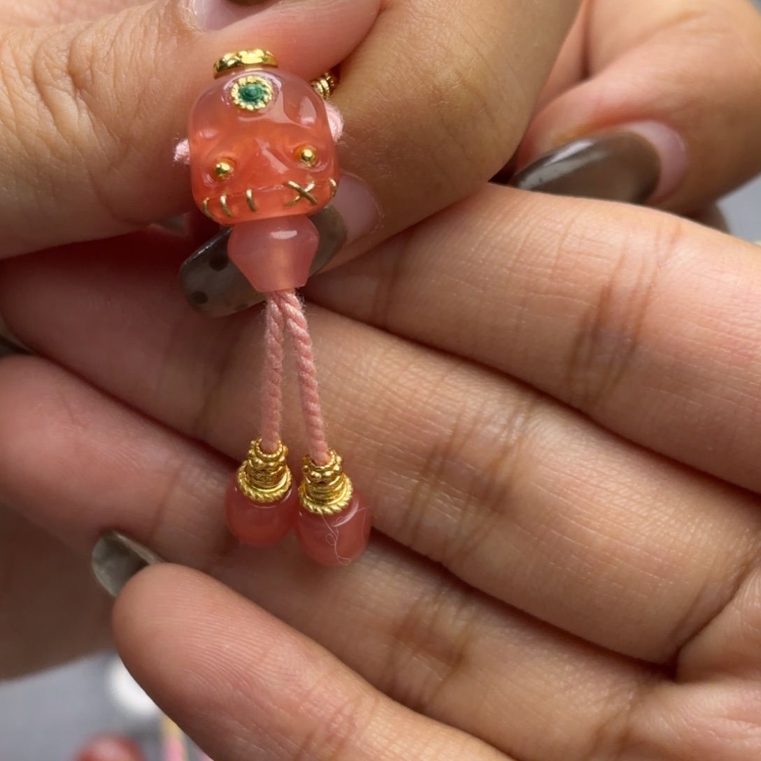 南***斋玛瑙/玉髓未镶嵌文玩配饰