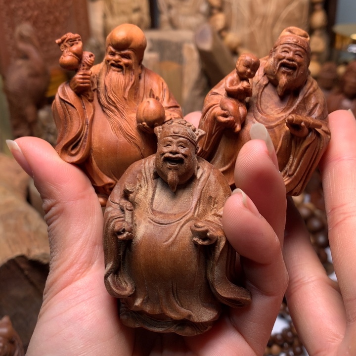 檀香木手串/手链老山檀香雕刻件