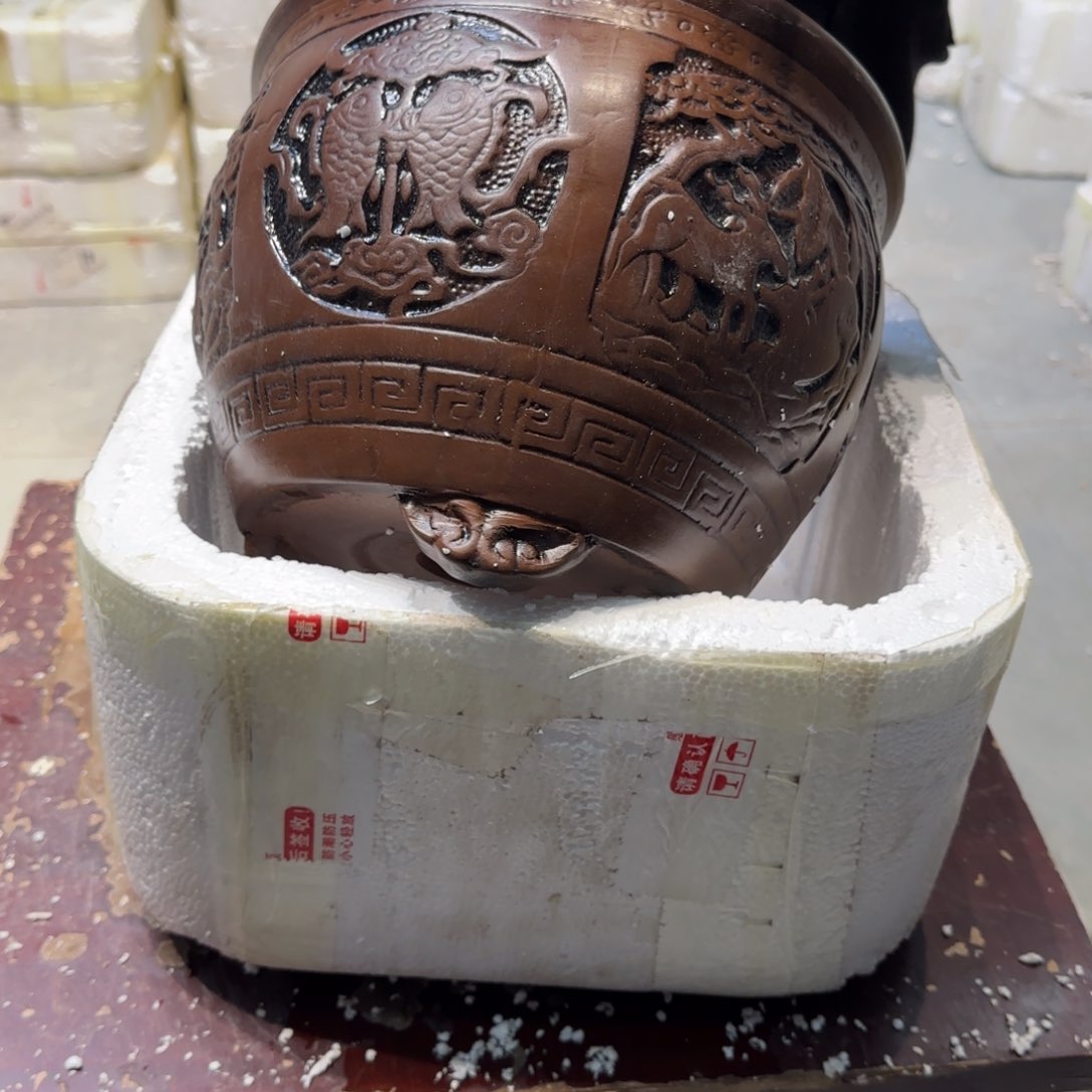 紫砂花盆瑕疵和瑕疵