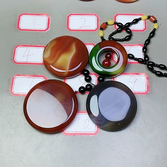 玛瑙/玉髓吊坠(不含链)未镶嵌于**了