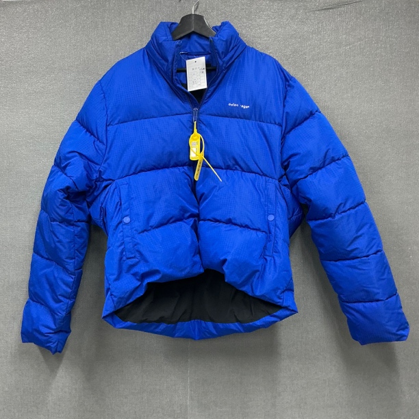 Balenciaga巴黎世家/小标字母logo廓形龟背棉服外套/99新46码
