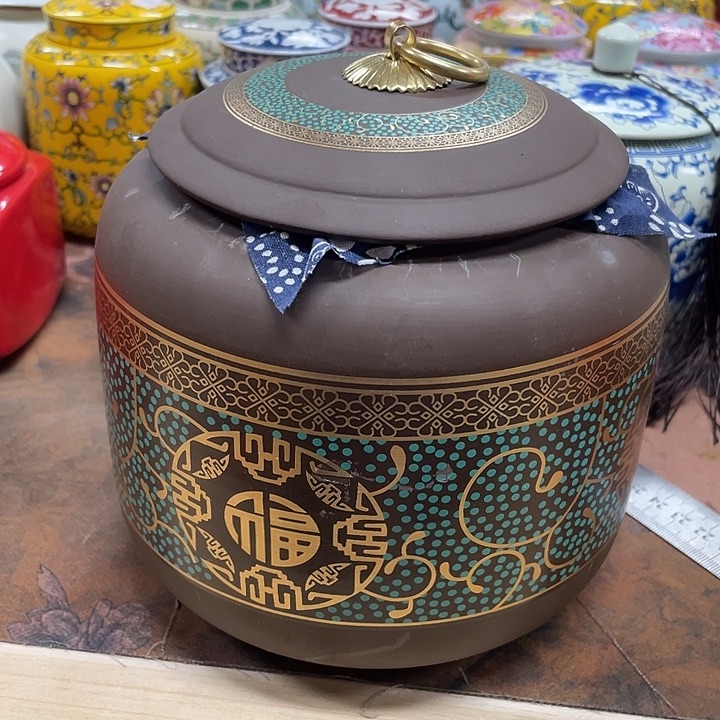 陶瓷罐密封罐茶叶罐储物罐