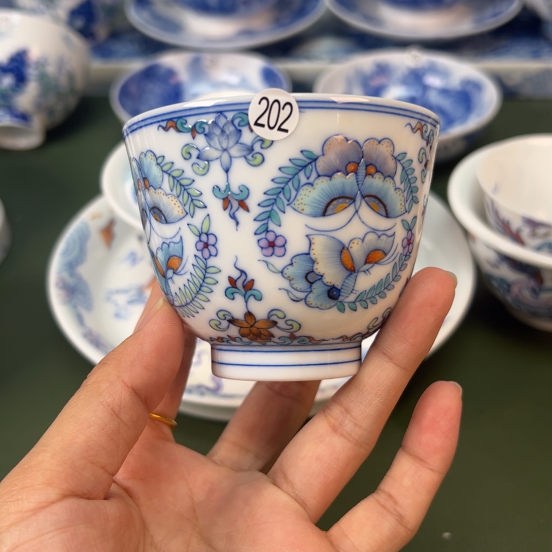 木木景德镇纯手工纯手绘茶具202