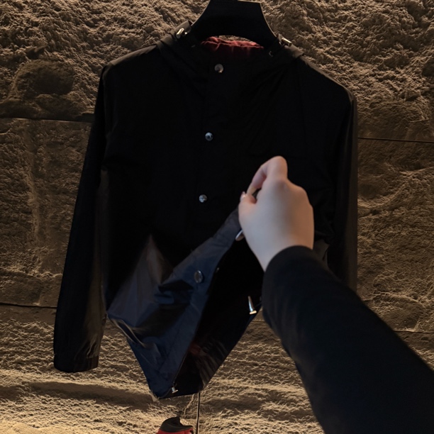 【国】设计师爆款男士百搭休闲连帽外套P