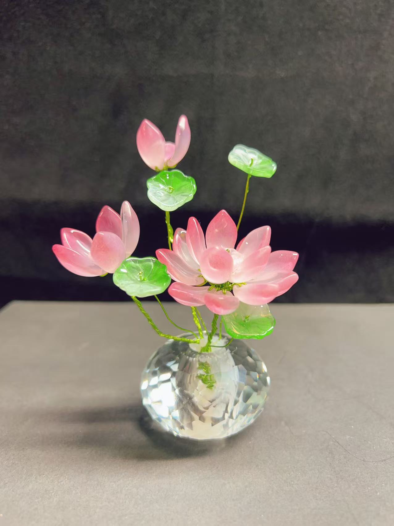 【大号花瓣】琉璃 荷花    手工DIY材料