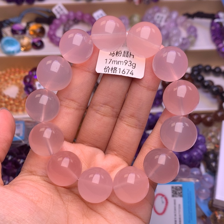 水晶手链未镶嵌丫*高品质马粉17+