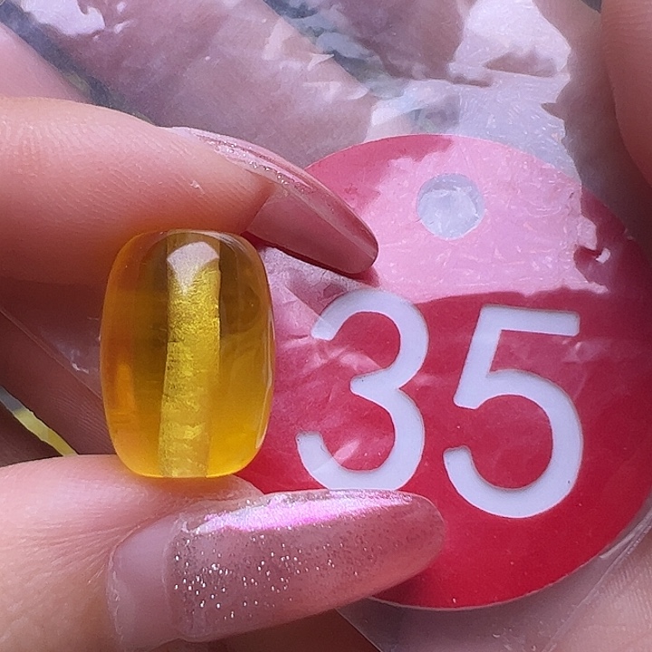 未镶嵌蜜蜡裸石微瑕11/15mm桶珠