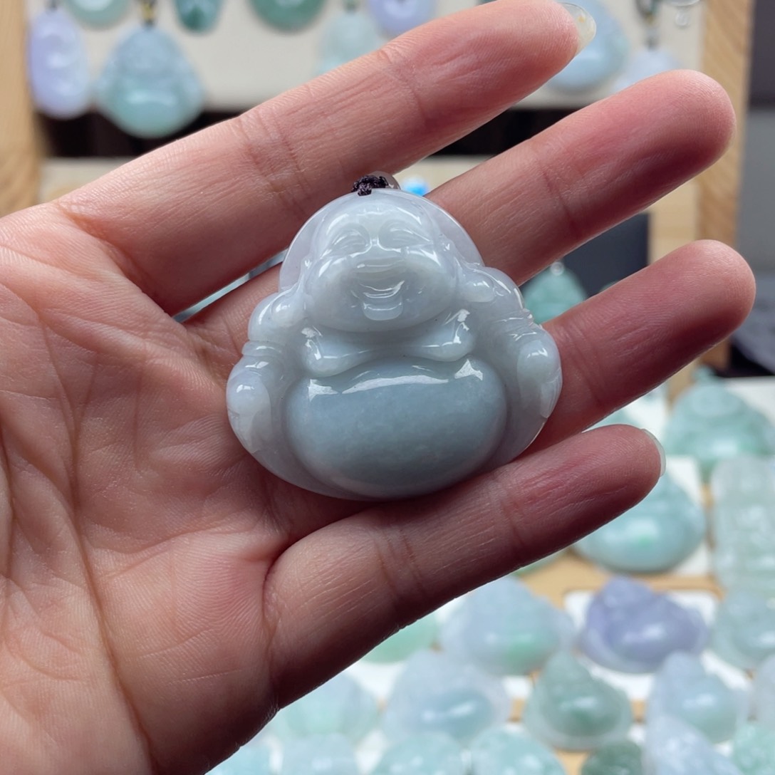 颈饰未镶嵌翡翠39尺寸佛公厚装