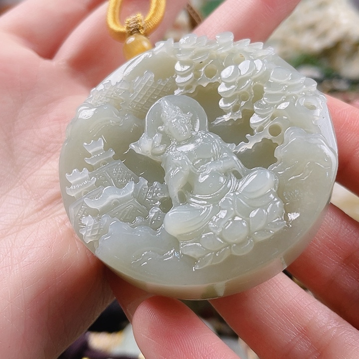 未镶嵌和田玉挂件