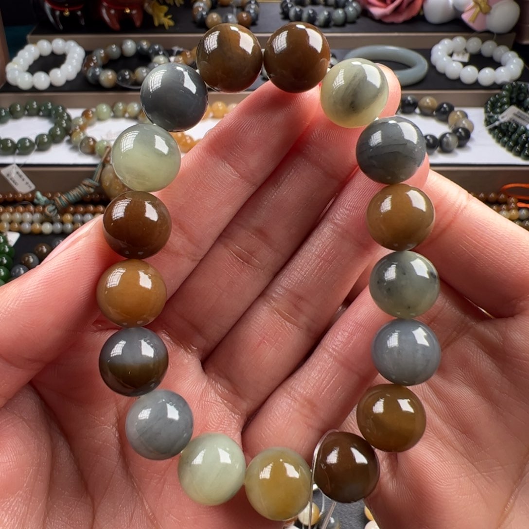 和田玉手链未镶嵌