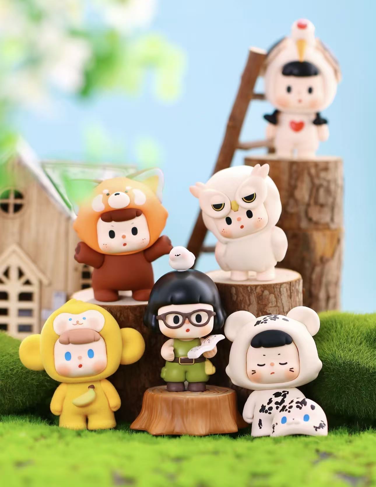 不二珍稀动物迷你盲盒潮玩盲盒