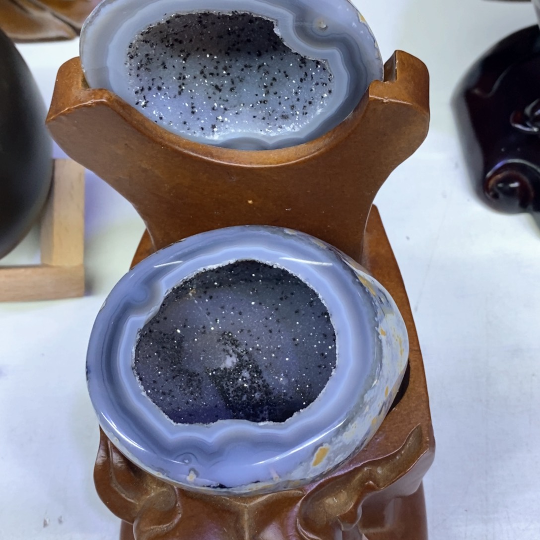 水晶小葛聚宝盆未镶嵌艾****C