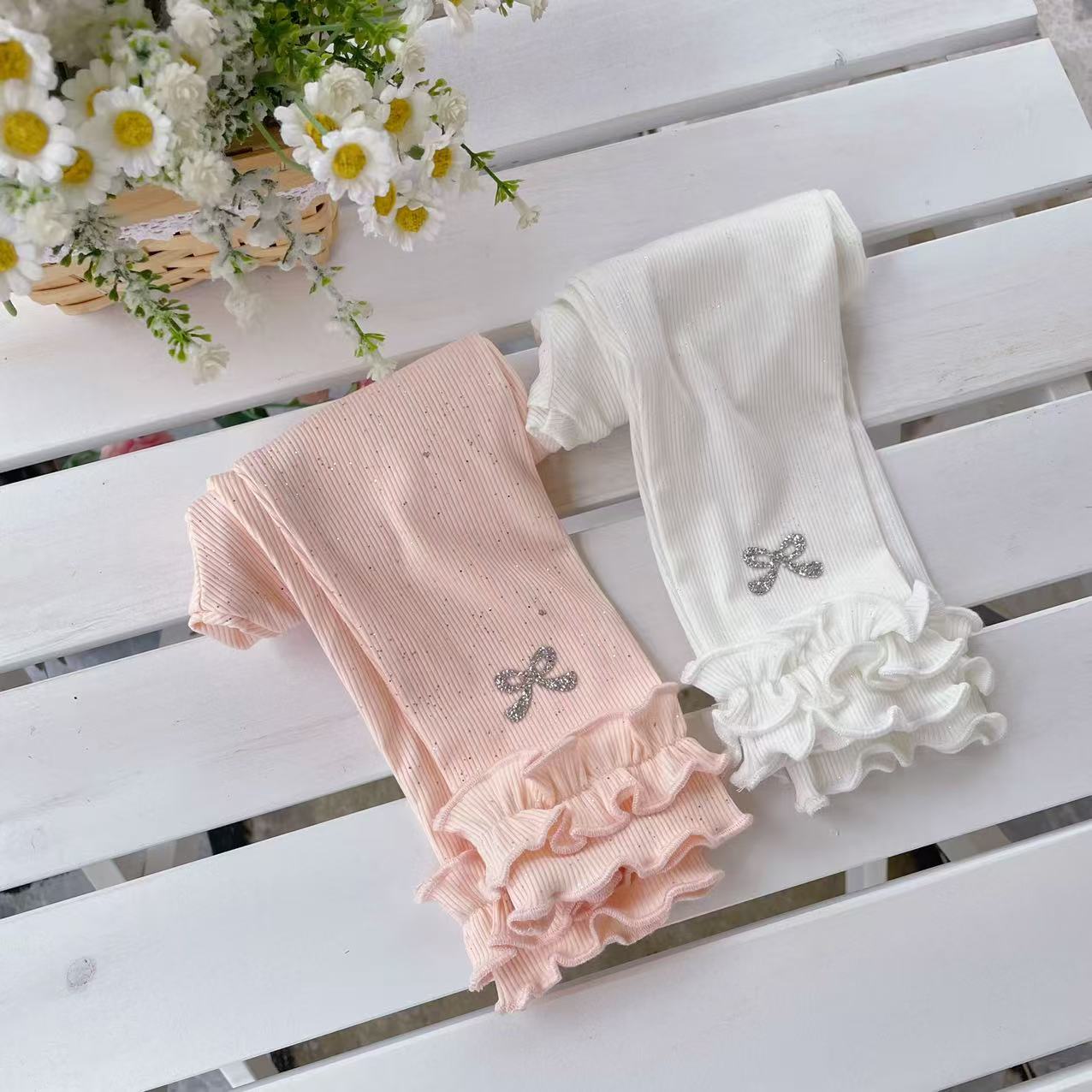 TC.KIDS#63139福利款 女童品牌2025春夏汉服女童打底裤