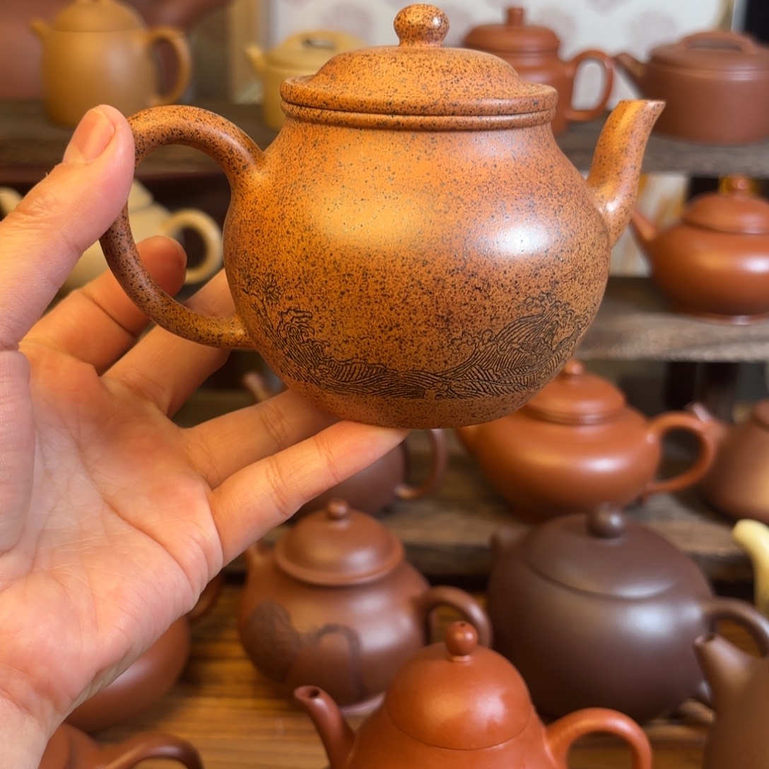D***g茶壶紫砂宜兴原矿紫砂壶