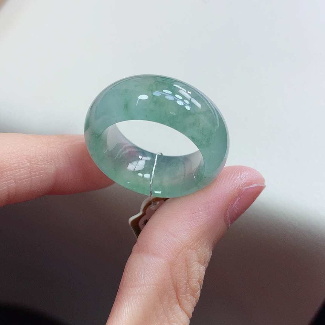 未镶嵌戒指翡翠20-21号