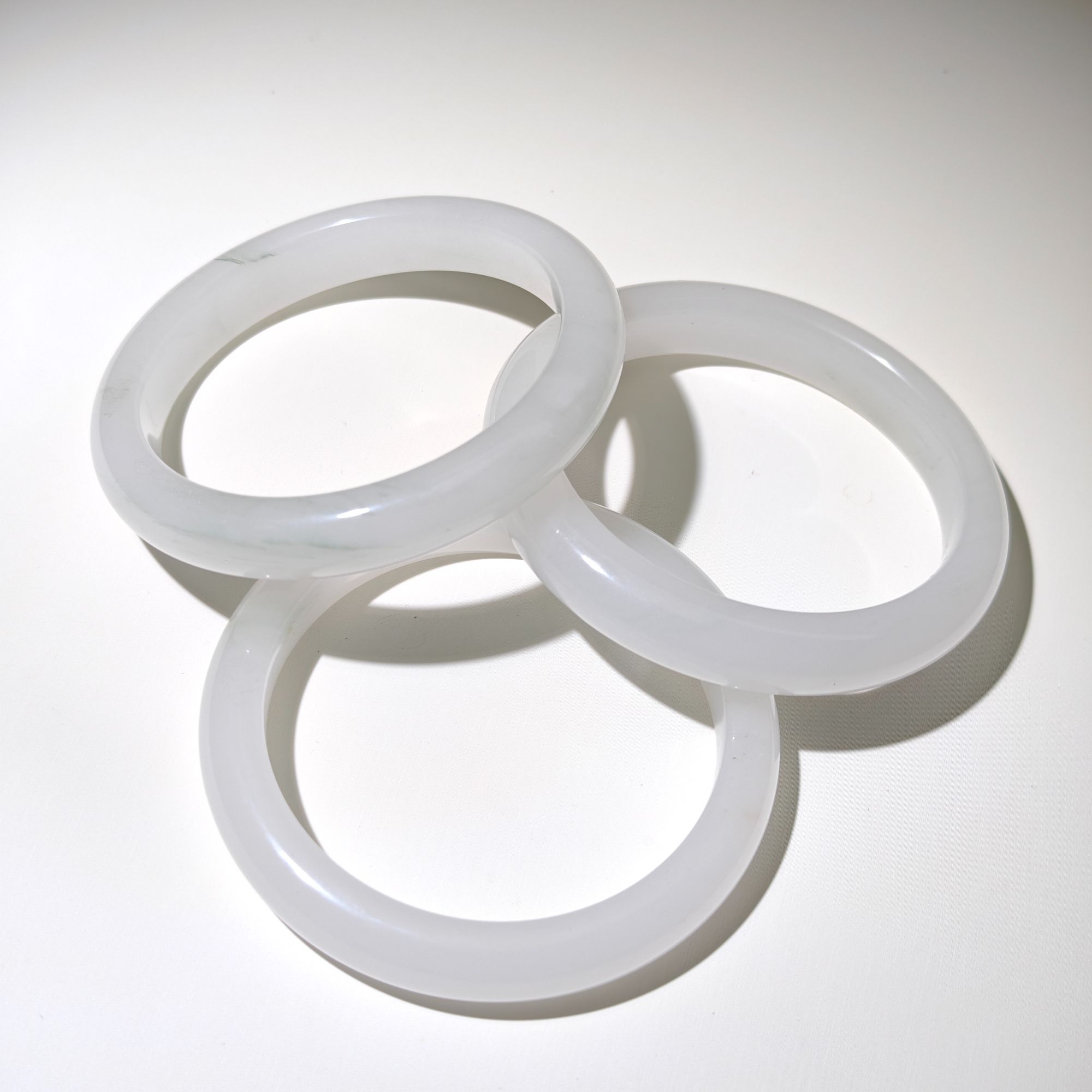 【王村长专属】显白女神款白冰金丝玉手镯（多样性发一）2412280005