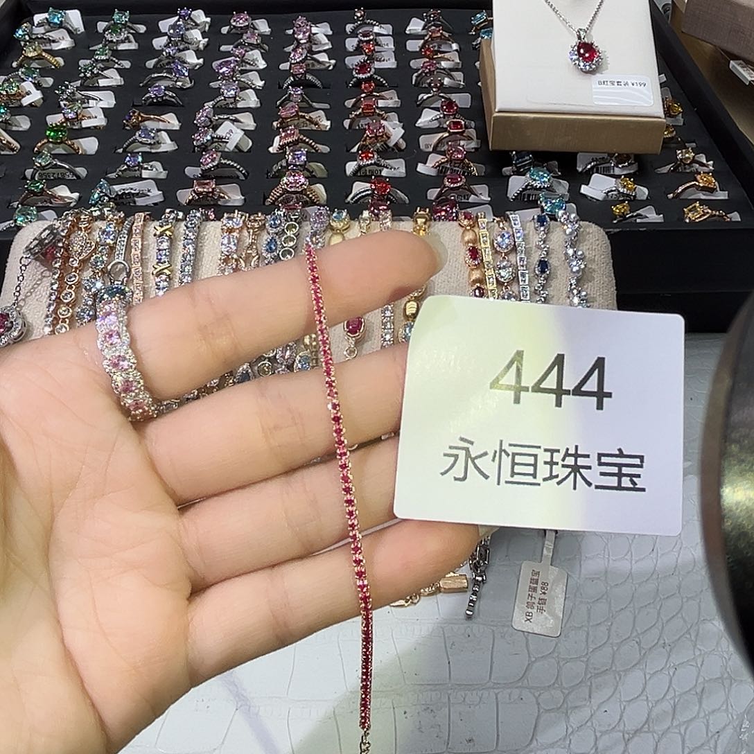 莫桑石非金属444手链