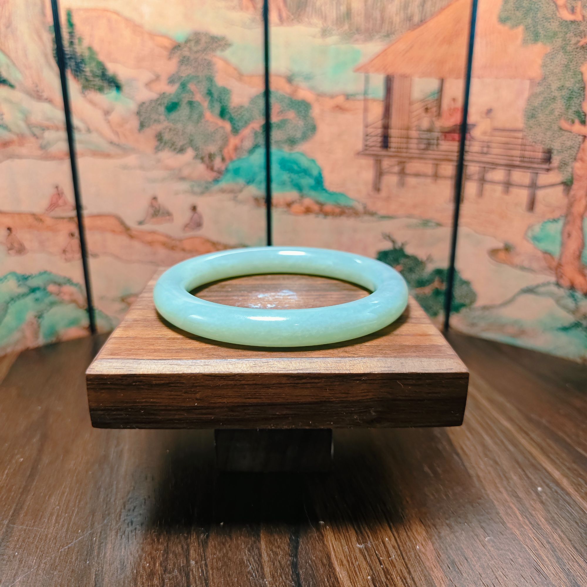 Z和田玉手镯（62mm）1788