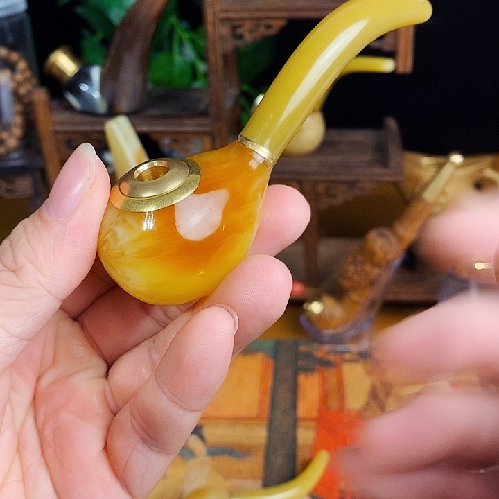 高端定制手工烟嘴粗中细