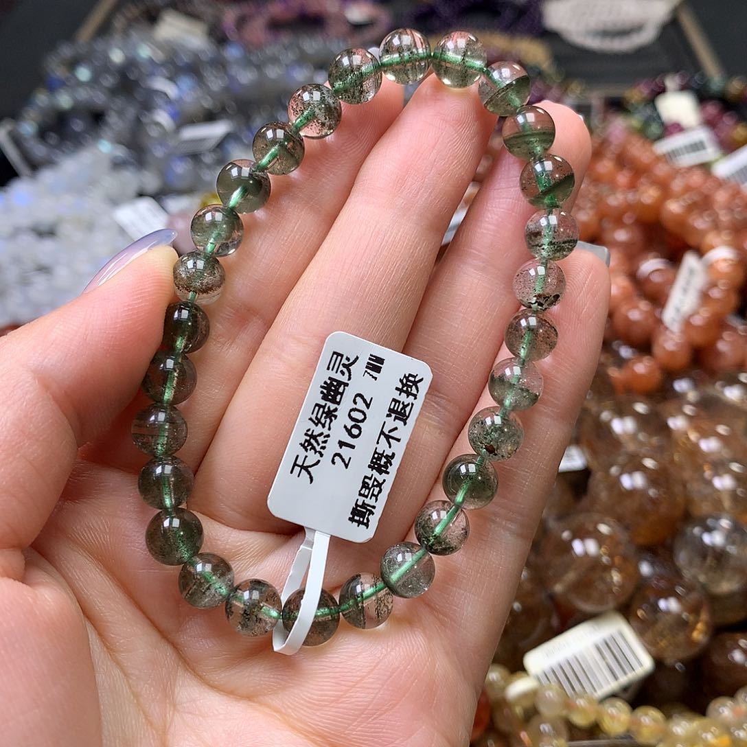 水晶手链未镶嵌，