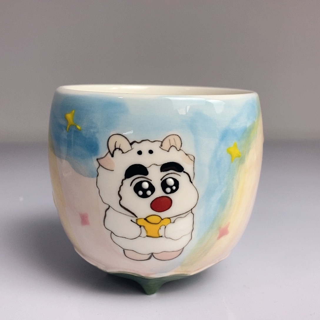 杯景德镇陶瓷高温瓷