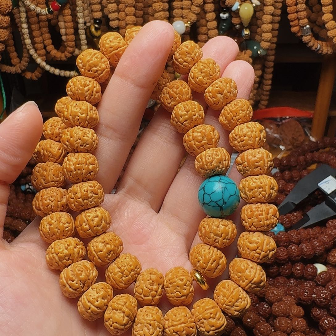 吊坠金刚菩提11双圈原皮