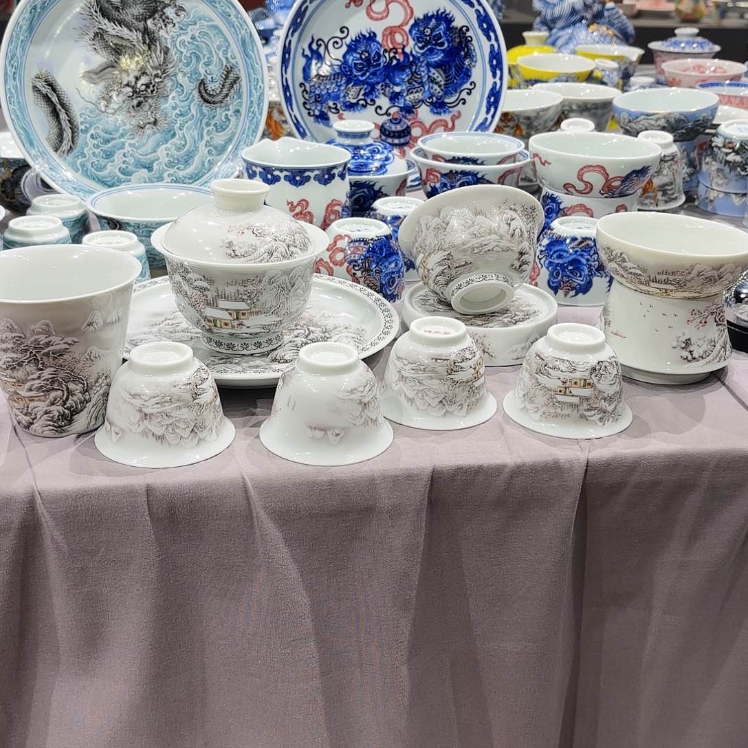 瓷片景德镇瓷器艺术