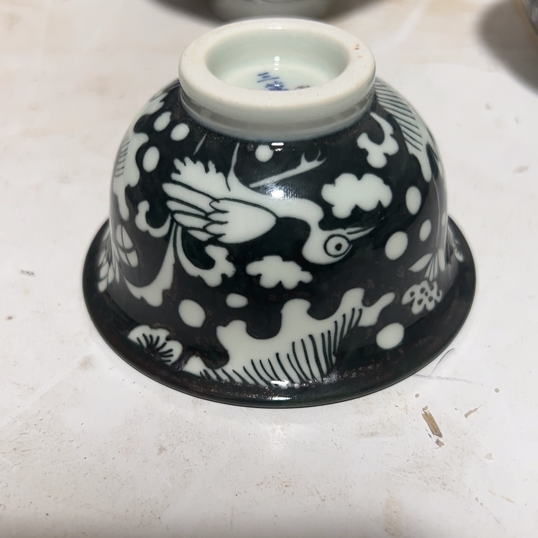 9***）摆件景德镇手工手绘茶具