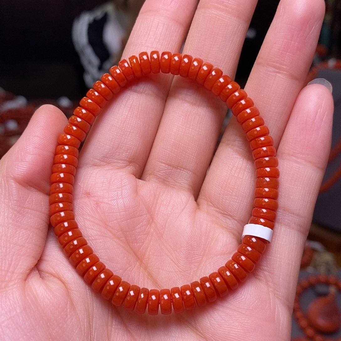 南红玛瑙单圈6m m未镶嵌