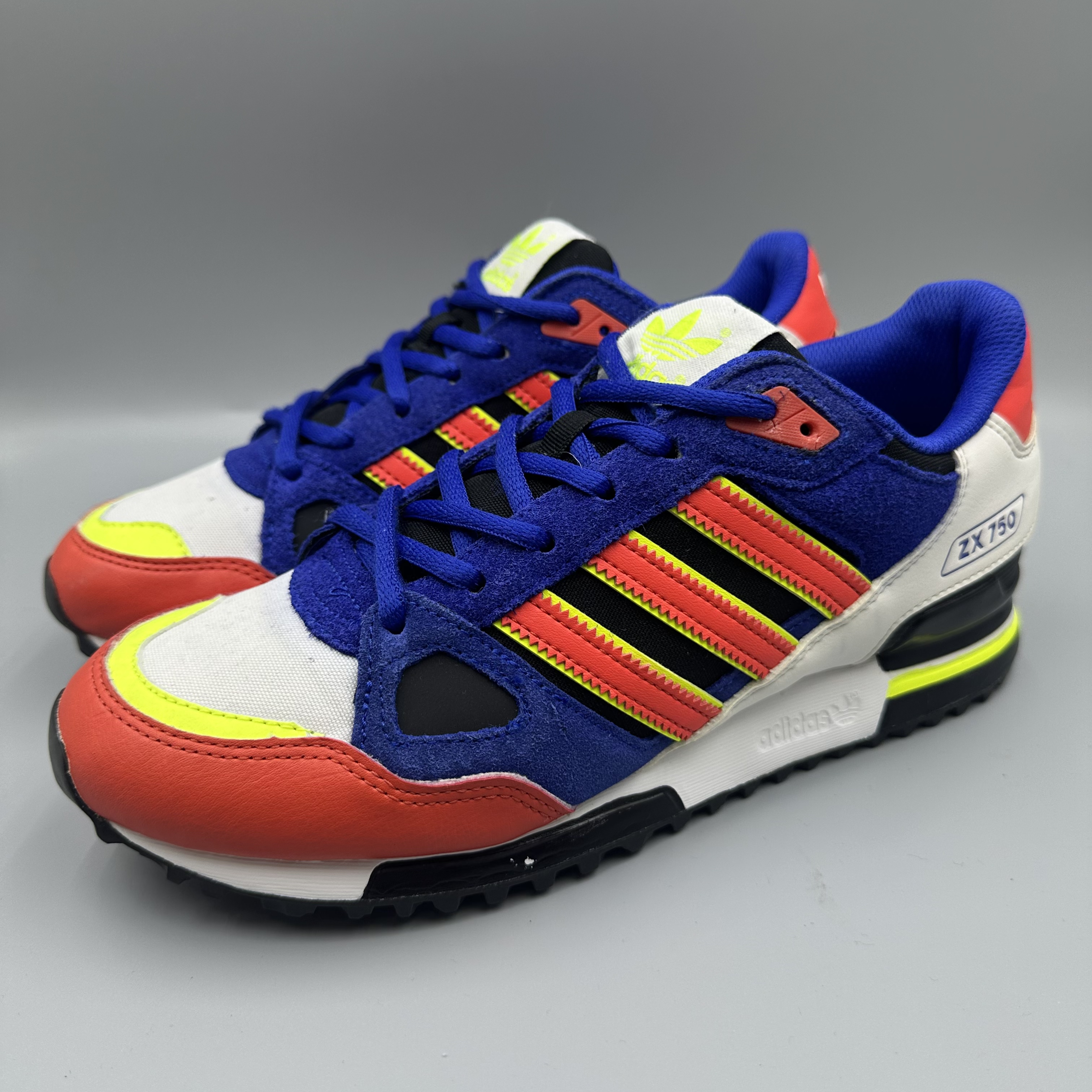 90新 maje 40.5码/瑕疵/adidas ZX 750 低帮 生活休闲鞋 男款