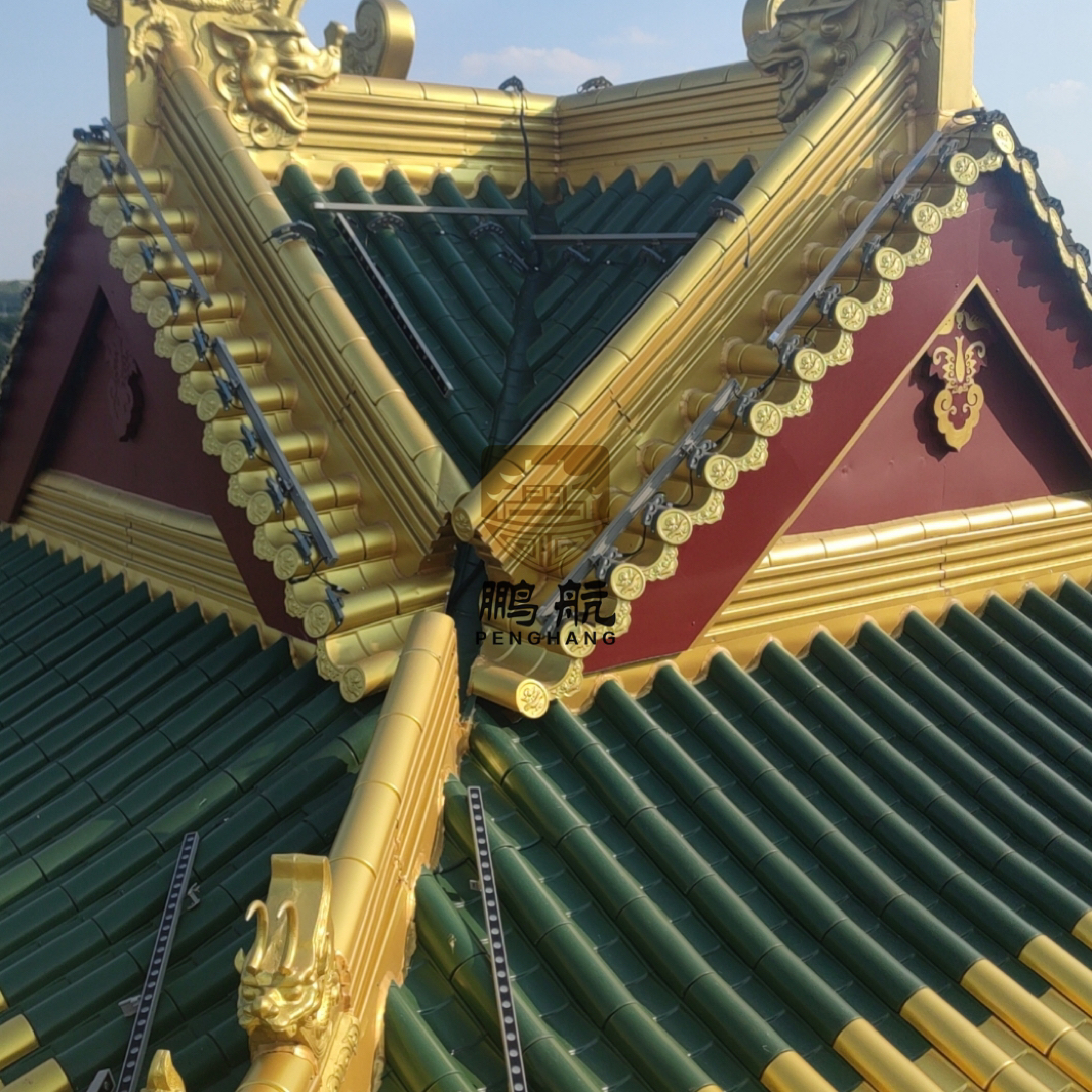 铝镁锰仿古瓦，仿古铝瓦，仿古金属亚，古建铝瓦，铝瓦厂家，铝镁锰瓦