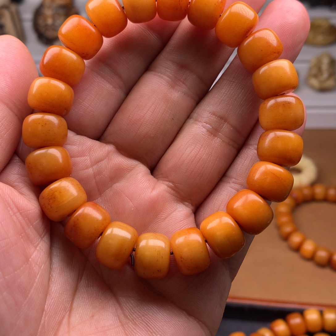 驼骨把件天天开心哦