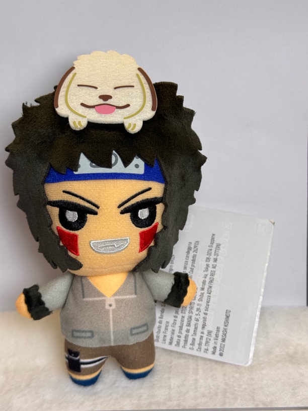 动漫收藏版玩偶影忍者第二弹犬冢牙眼镜厂正版潮流努努毛绒玩具