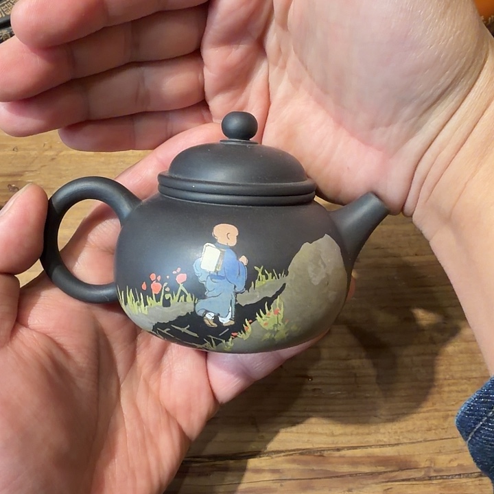 壶建水紫陶全手工