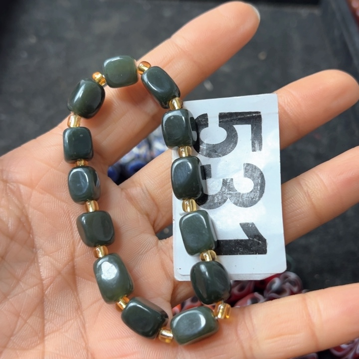 和田玉（糖玉）手链未镶嵌