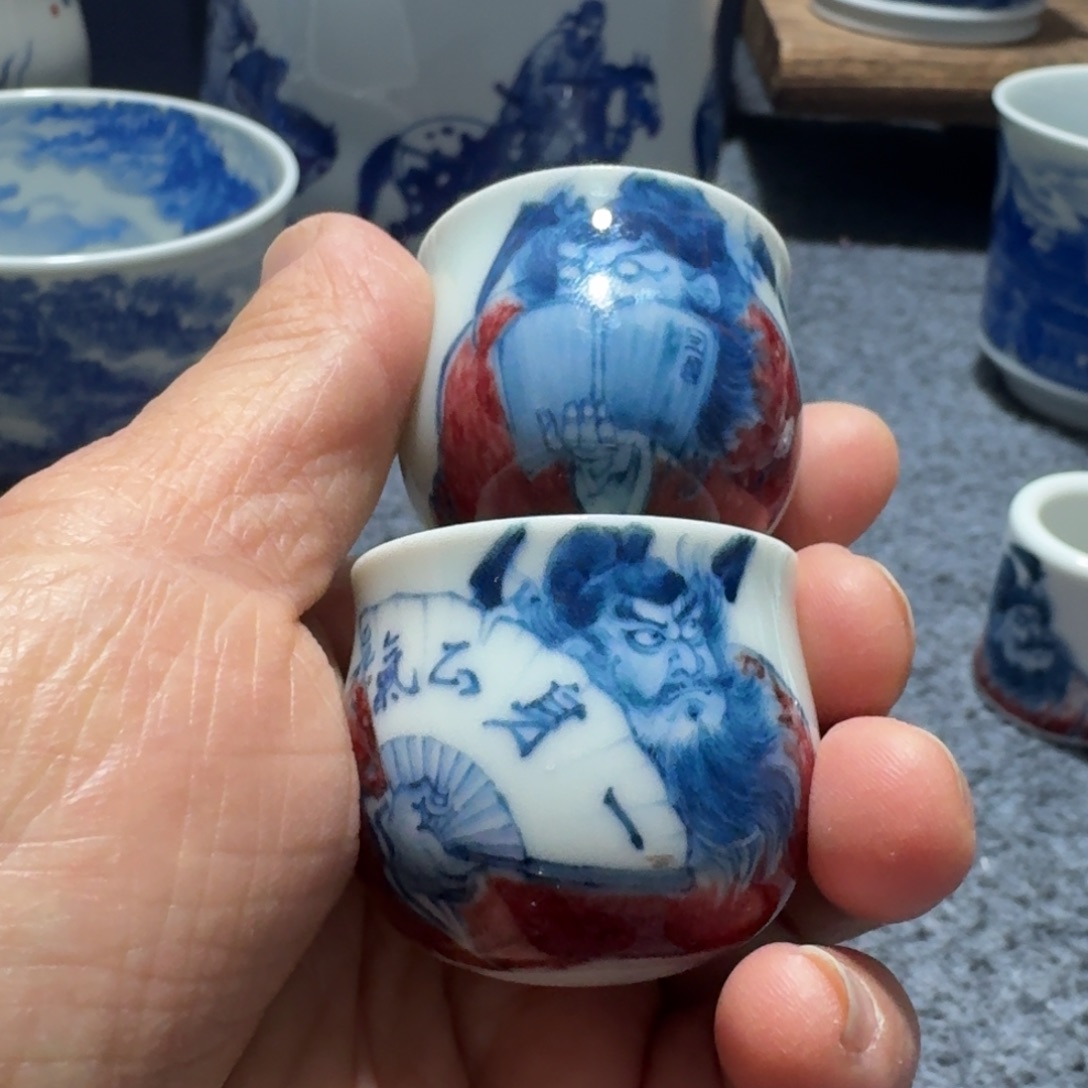 【***】现代景德镇陶瓷手绘茶具