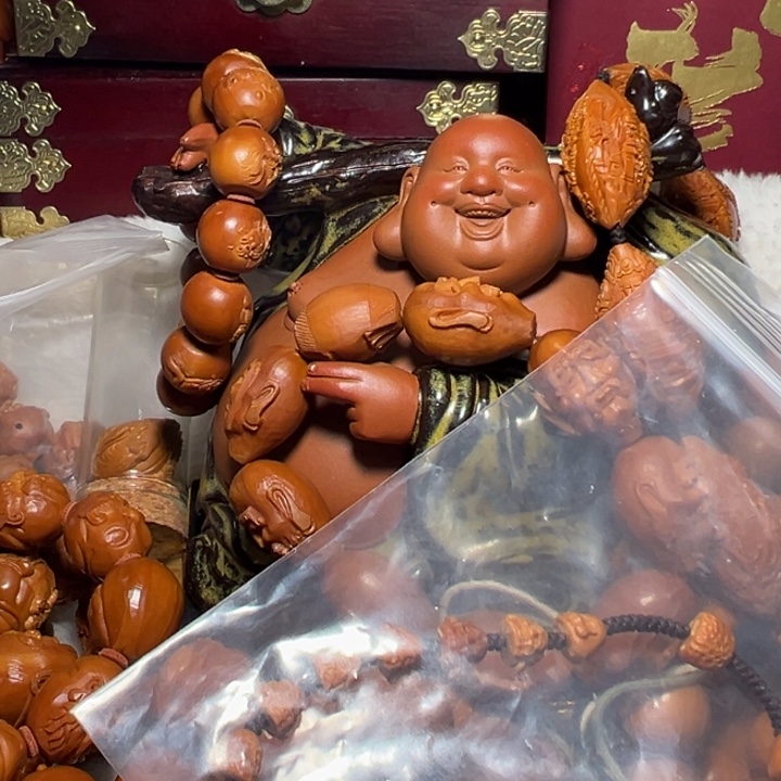 小***仔橄榄核手串/手链核尖