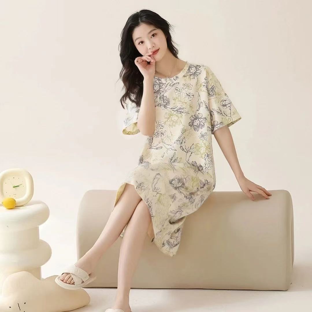 春桃网纱胸扣蕾丝吊带套装钢圈聚拢唯美浪漫轻奢修身家居服B2