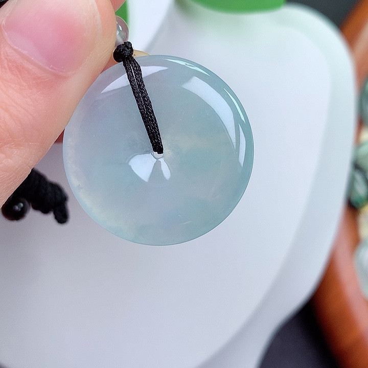 颈饰未镶嵌翡翠28.8-4.4mm