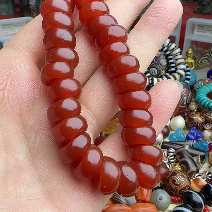 大***象白玉菩提吊坠精品