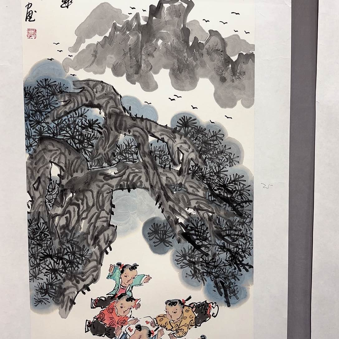 国画国画纯手绘作品请放心去藏