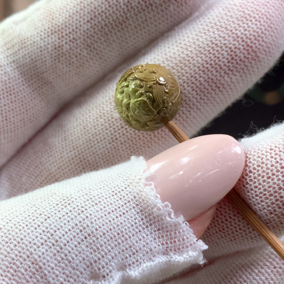 绿松石未镶嵌挂件