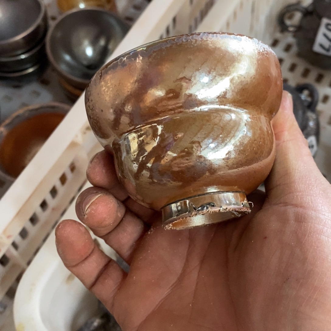 柴烧陶瓷杯子茶具