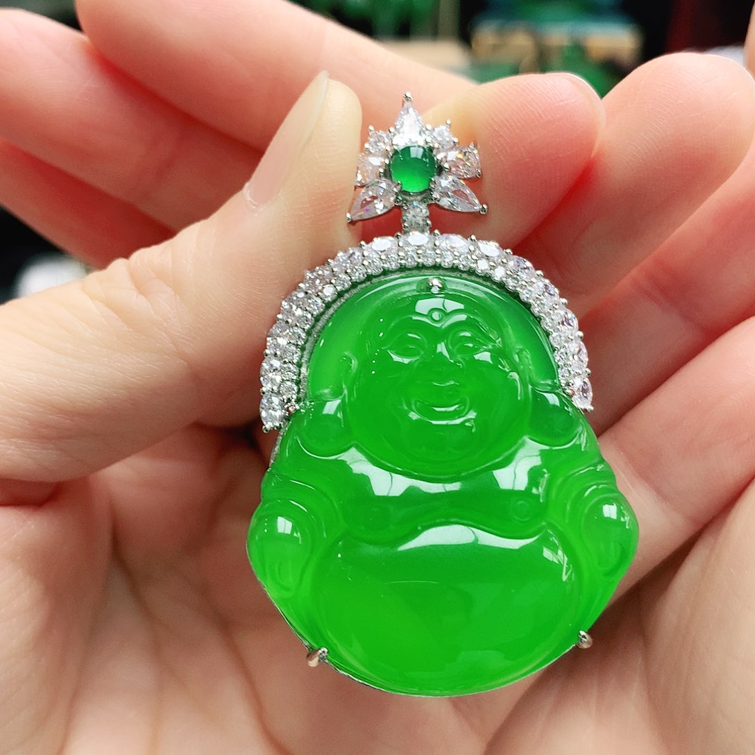 玛瑙/玉髓吊坠银S925镶嵌