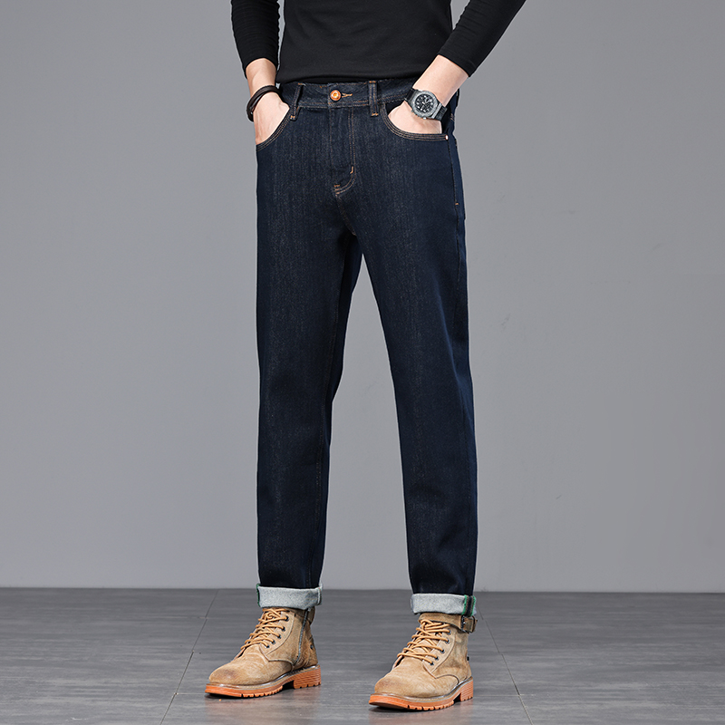2025秋季牛仔长裤时尚直筒百搭牛休闲牛仔长裤男5339