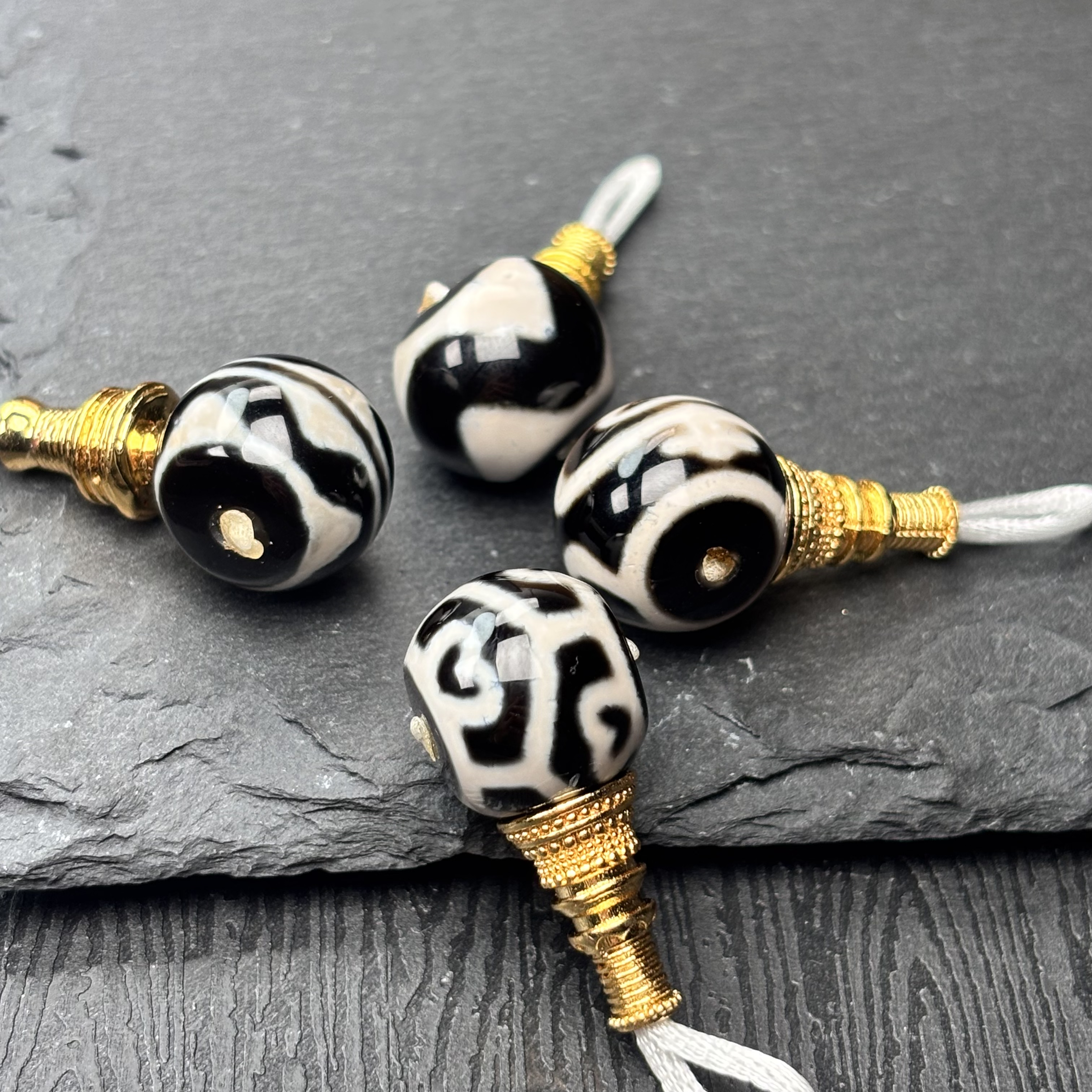 珠海虎牙.财神.汉堡虎牙.保平图腾三通尺寸12mm文玩配饰