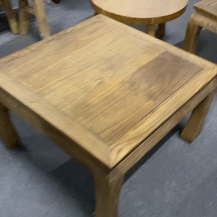 亮***哥桌子，老木头家具老木